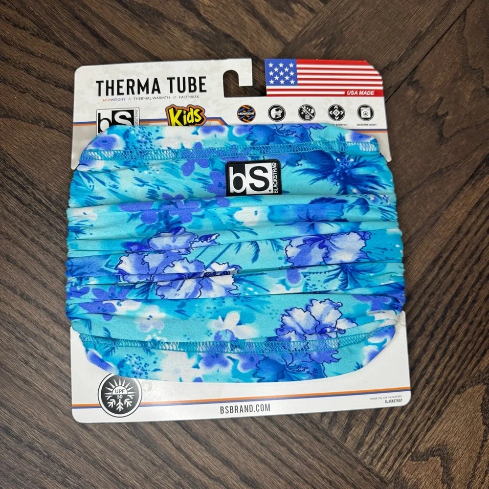 Blackstrap The Tube Dual Layer Facemask - Kids' Floral Island
